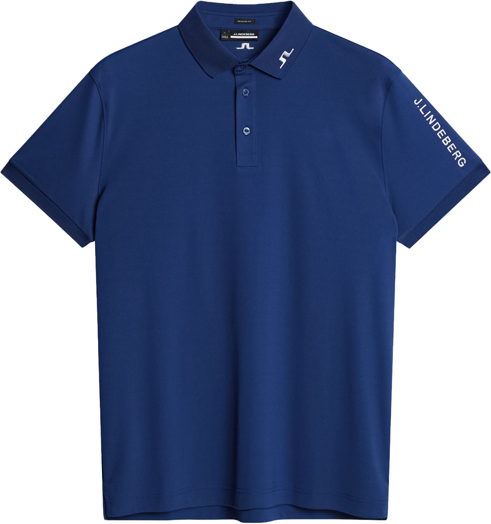 J LINDEBERG, M Tour Tech Reg Fit Golf Polo