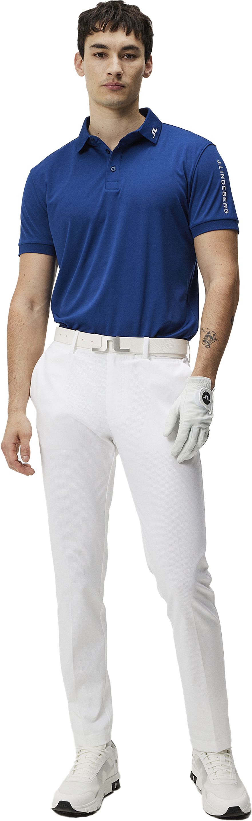 J LINDEBERG, M Tour Tech Reg Fit Golf Polo