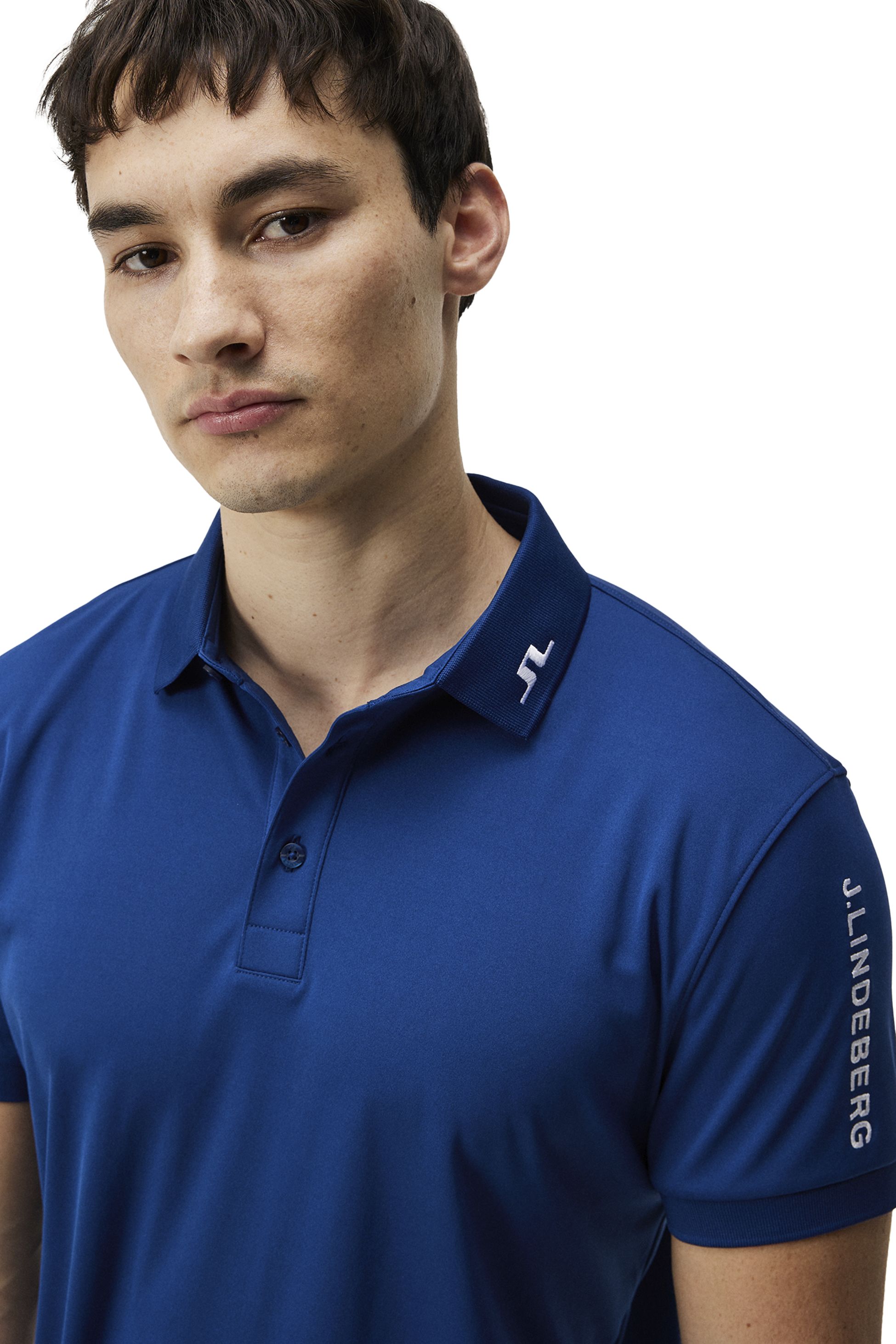 J LINDEBERG, M Tour Tech Reg Fit Golf Polo