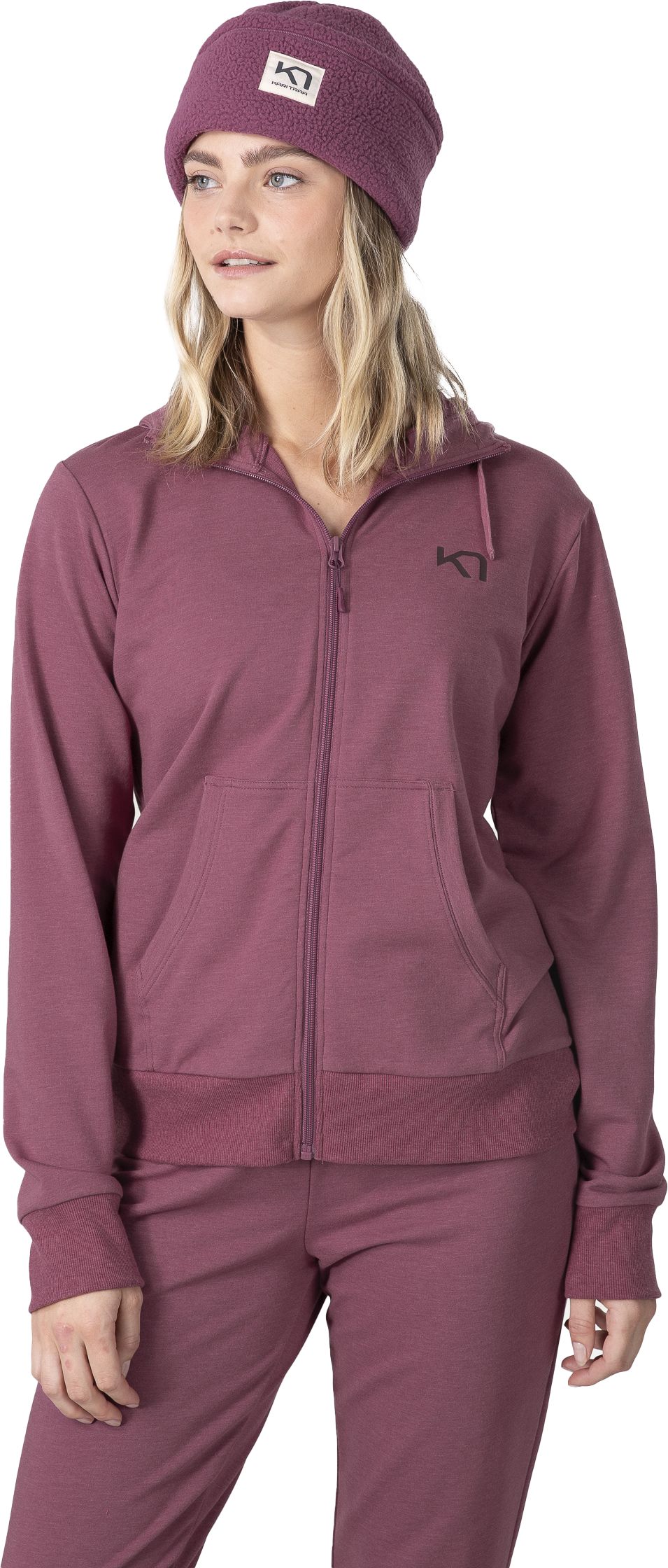 KARI TRAA, W KARI ZIP HOOD