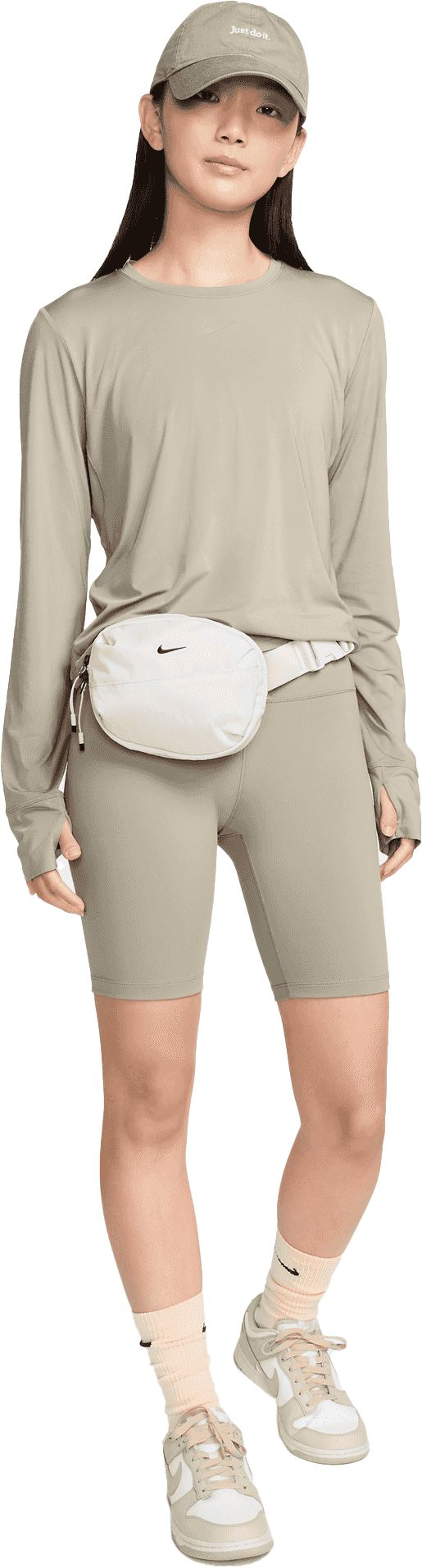 NIKE, NIKE ONE WOMEN'S DRI-FIT HIGH-WAIST