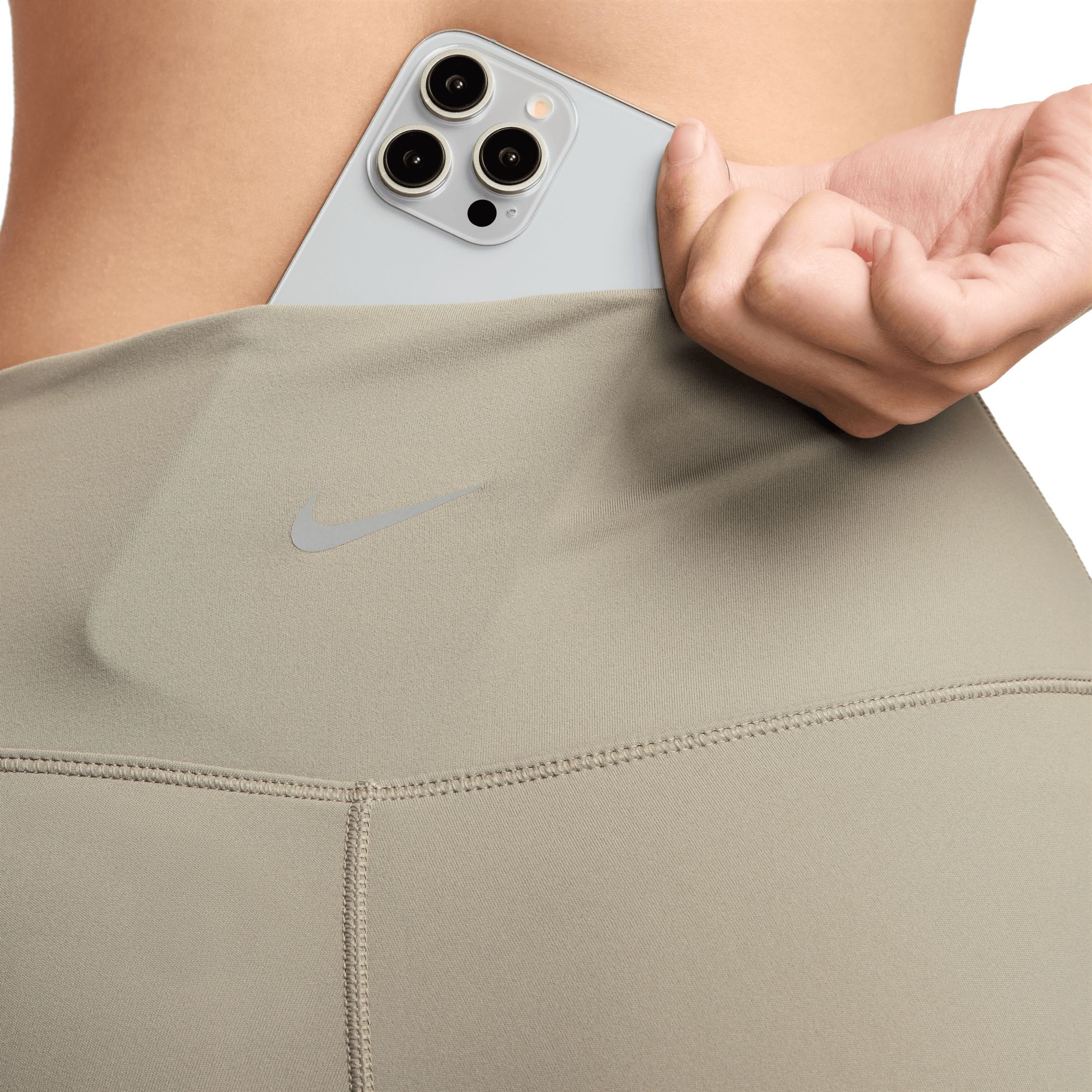 NIKE, NIKE ONE WOMEN'S DRI-FIT HIGH-WAIST