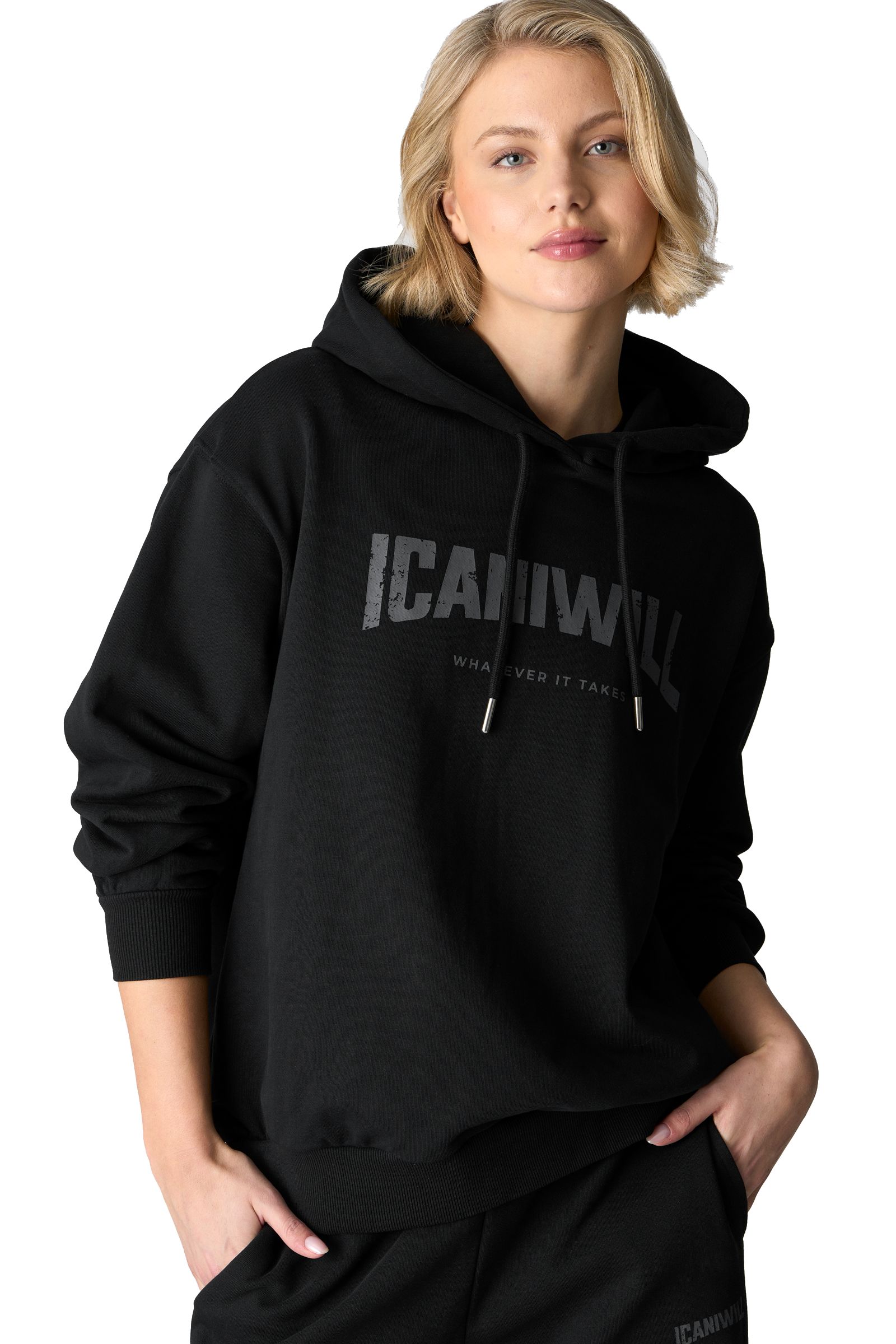 ICANIWILL, W REVIVE HOODIE