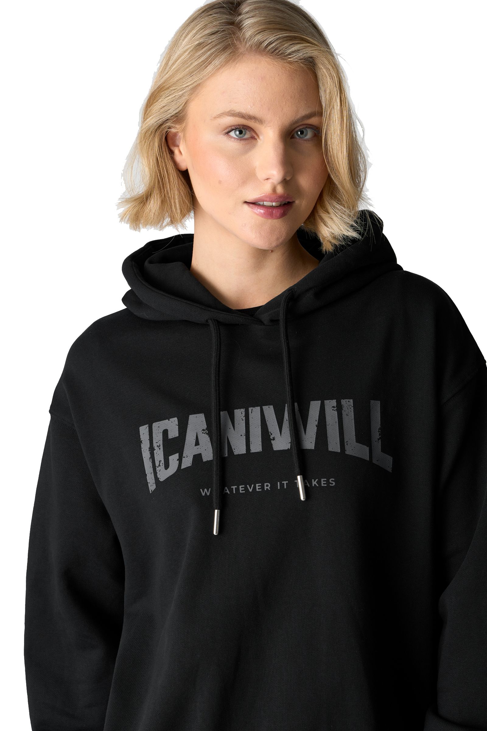 ICANIWILL, W REVIVE HOODIE