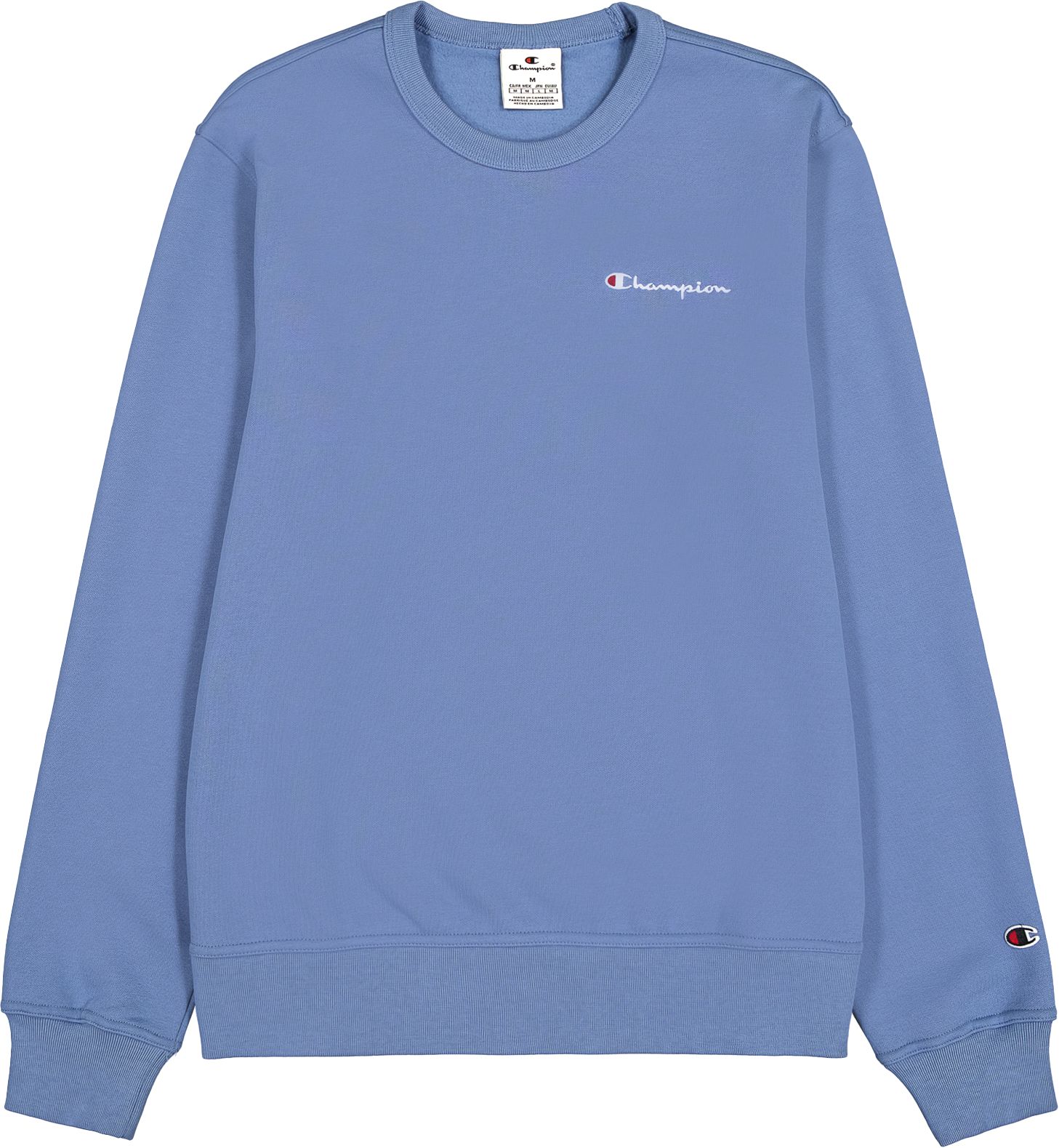 CHAMPION, M CREWNECK SWEATSHIRT SMALL LOGO