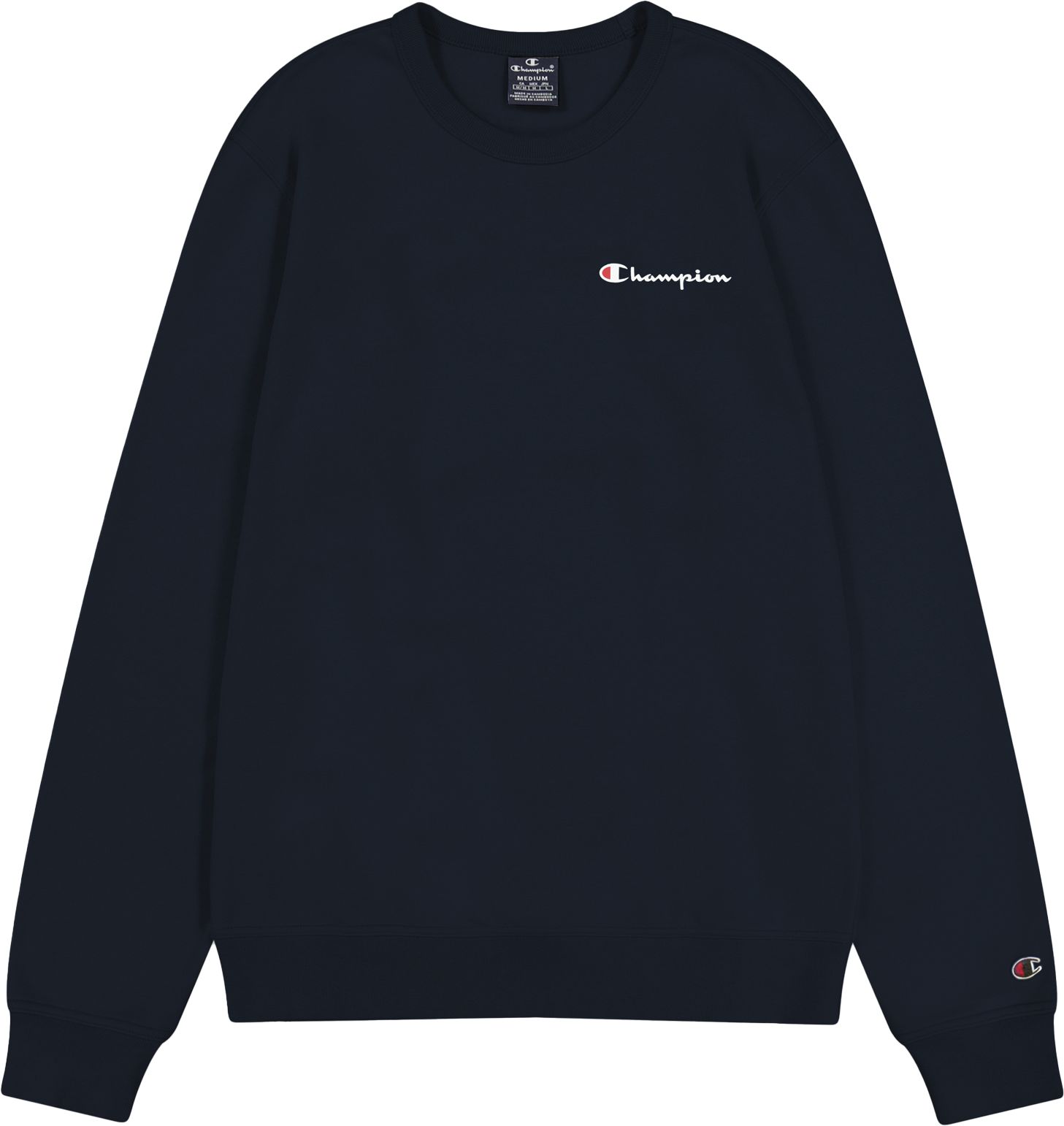 CHAMPION, M CREWNECK SWEATSHIRT SMALL LOGO