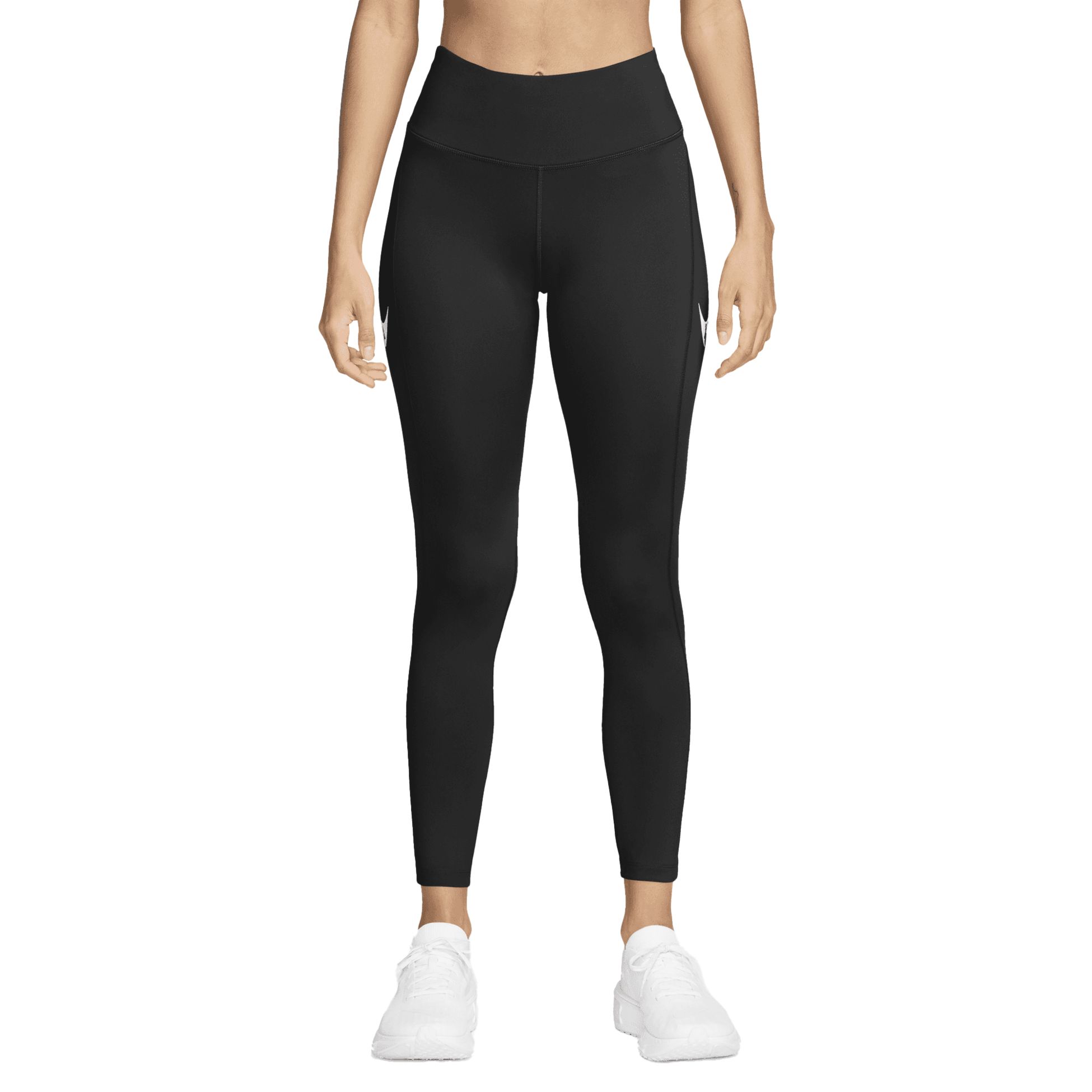 NIKE, W FAST MID-RISE 7/8 TIGHTS SWOOSH