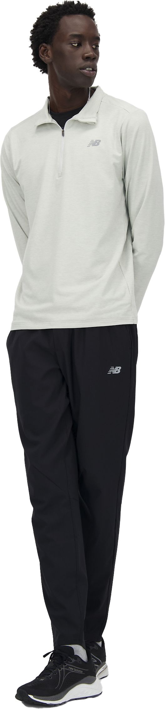 NEW BALANCE, M SPACE DYE 1/4 ZIP