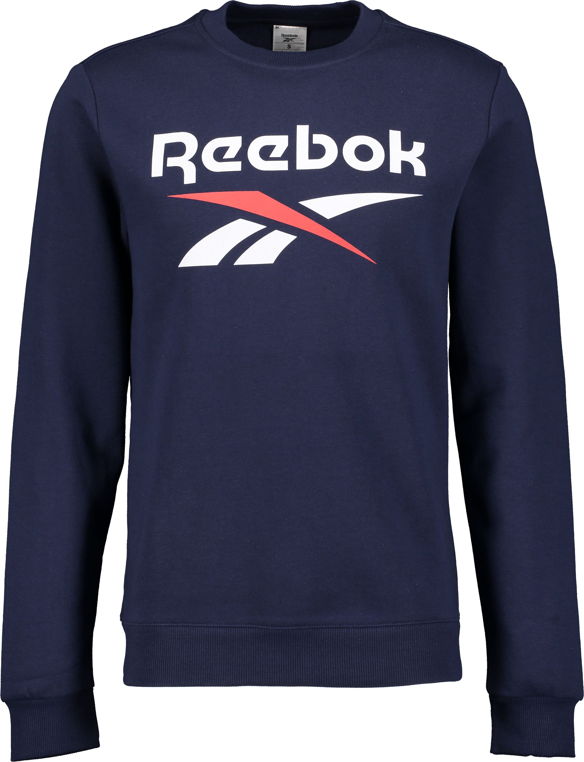 REEBOK, M IDENTITY BIG LOGO FLEECE CREW