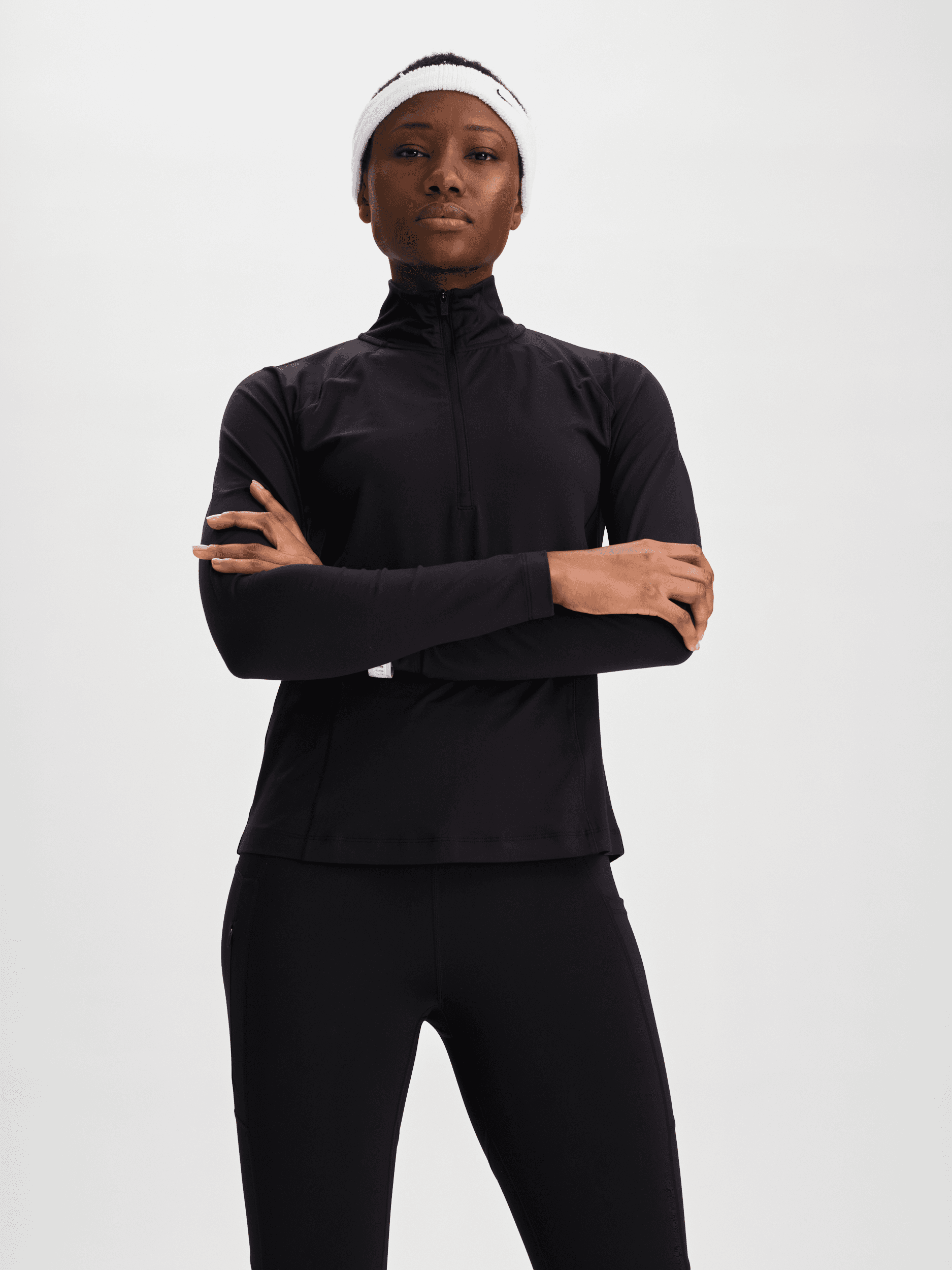 SOC, W RUN LIGHT HALF ZIP, Model 1